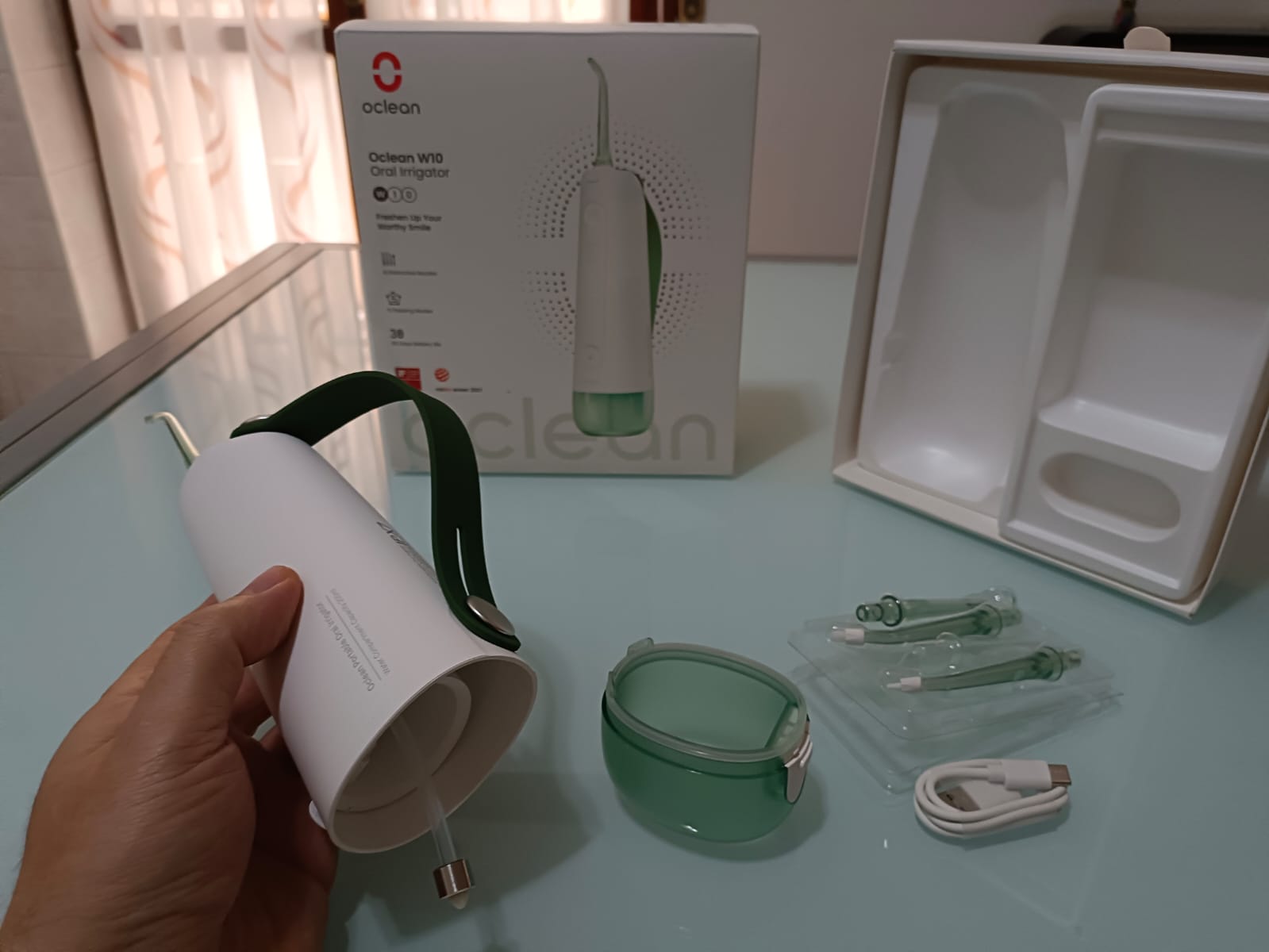 Oclean W10 Filo interdentale senza fili : l